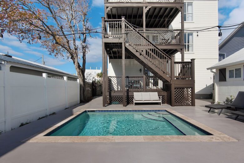 Multi-Level Beachside Elegance with Private Pool & Carriage House - Destin, Florida