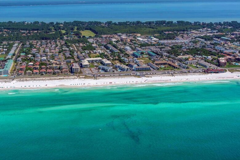 Multi-Level Beachside Elegance with Private Pool & Carriage House - Destin, Florida