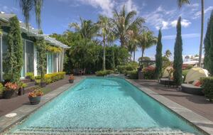 Waterfront Villa with Dock Near South Beach - Miami, Florida