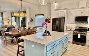 Kitchen and Dining is very inviting