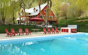 Spacious Canyon Lodge with Private Pool & Deck - Preston, Idaho