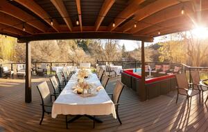 Spacious Canyon Lodge with Private Pool & Deck - Preston, Idaho