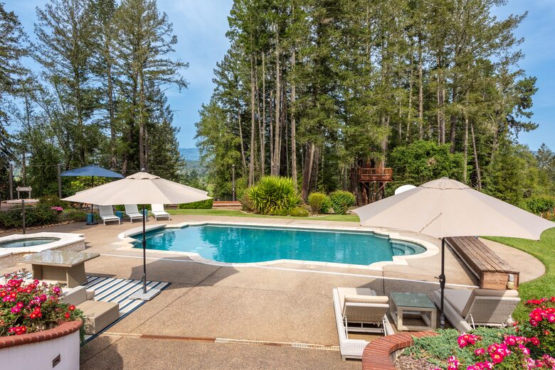 Private Wine Country Estate with Spa & Treehouse - Healdsburg, California