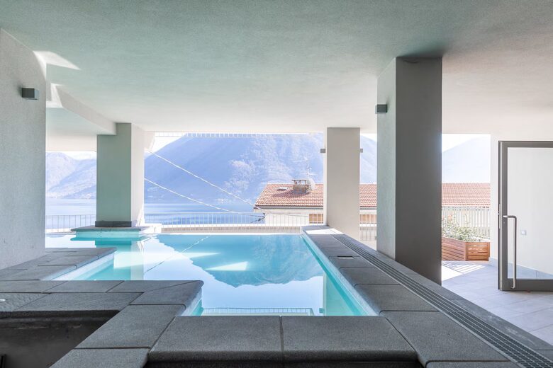 Sophisticated Two-Level Apartment Overlooking Lake Como - Argegno, Lake Como, Italy
