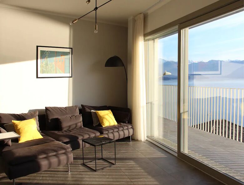 Sophisticated Two-Level Apartment Overlooking Lake Como - Argegno, Lake Como, Italy