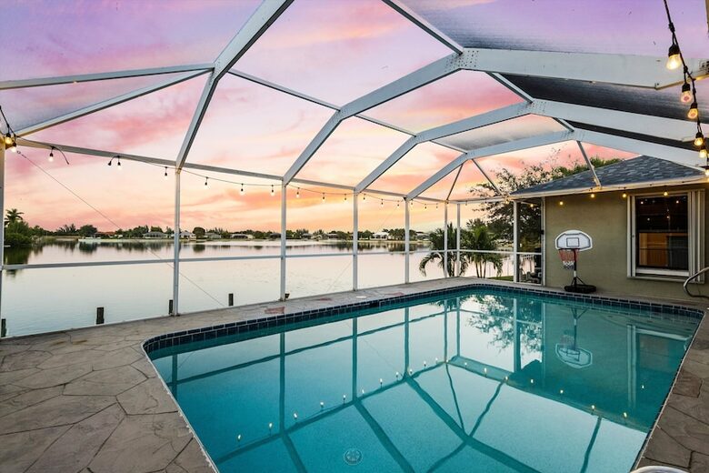 Inviting Florida Getaway with Outdoor Living & Water Access - Cape Coral, Florida