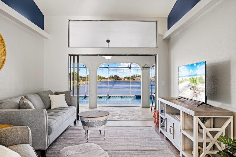 Inviting Florida Getaway with Outdoor Living & Water Access - Cape Coral, Florida