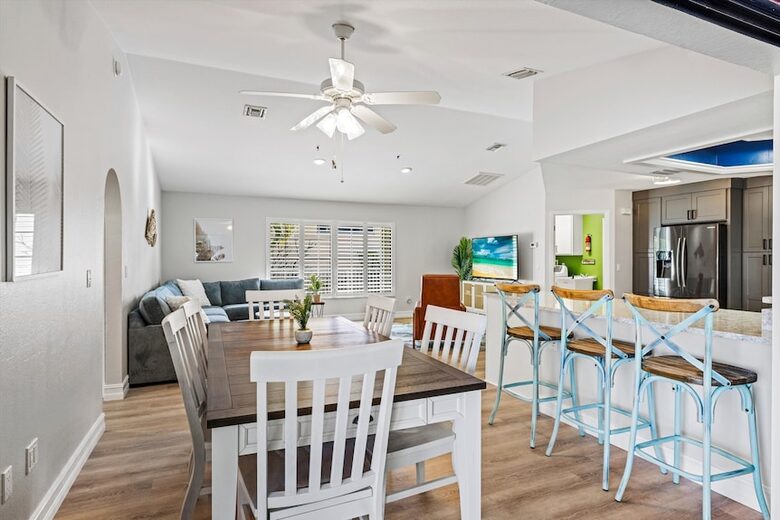 Inviting Florida Getaway with Outdoor Living & Water Access - Cape Coral, Florida