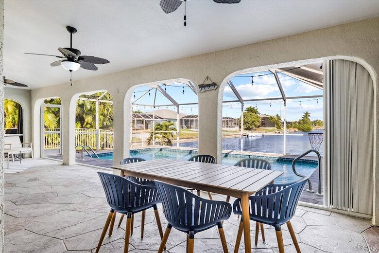 Inviting Florida Getaway with Outdoor Living & Water Access - Cape Coral, Florida