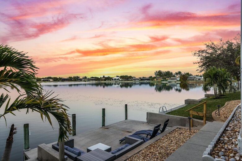 Inviting Florida Getaway with Outdoor Living & Water Access - Cape Coral, Florida