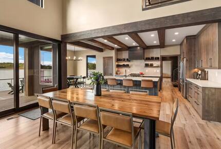 Upscale Montana Retreat with Private Dock & Mountain Views - Anaconda, Montana