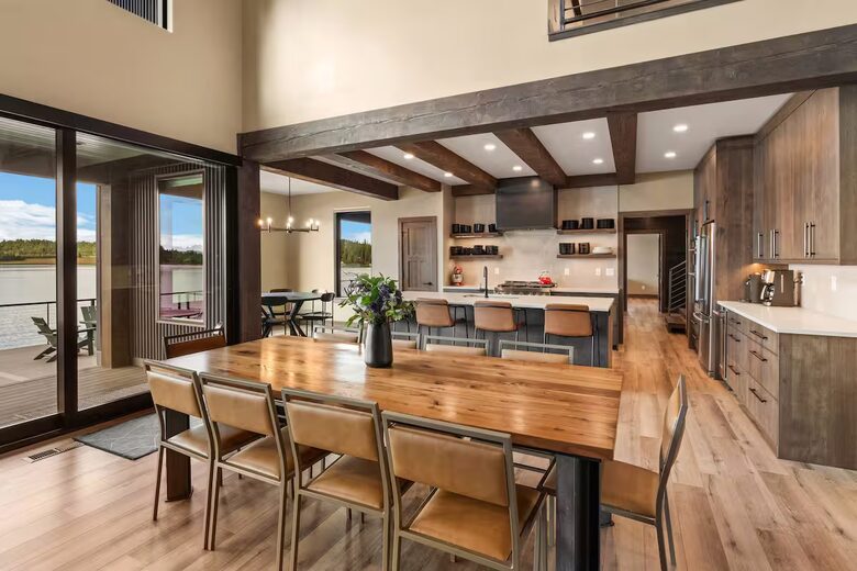 Upscale Montana Retreat with Private Dock & Mountain Views - Anaconda, Montana