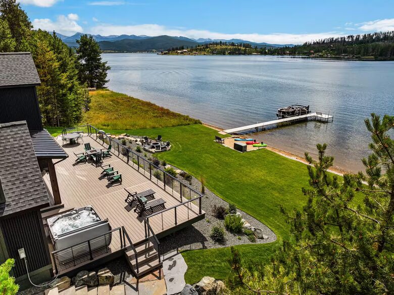 Upscale Montana Retreat with Private Dock & Mountain Views - Anaconda, Montana