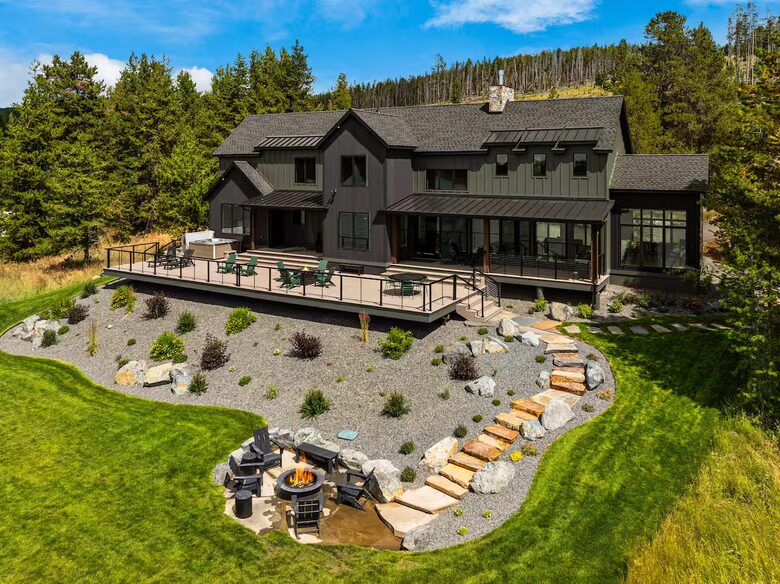 Upscale Montana Retreat with Private Dock & Mountain Views - Anaconda, Montana