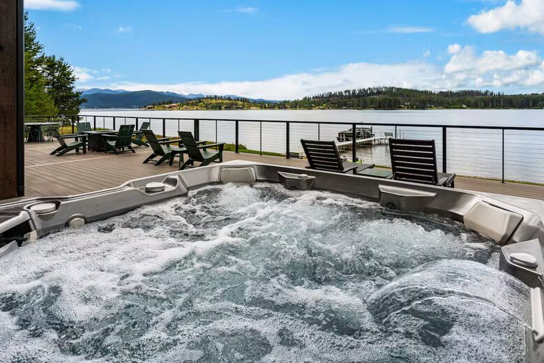 Upscale Montana Retreat with Private Dock & Mountain Views - Anaconda, Montana
