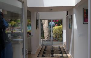 Downstairs hallway