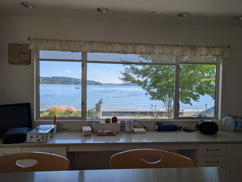 Kitchen south view