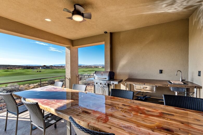 Luxury Two-Story Home with Hot Tub and Outdoor Living Spaces - St. George, Utah