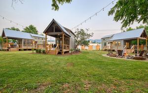 Designer 3 Tiny Home Compound on the River - Waynesville, North Carolina