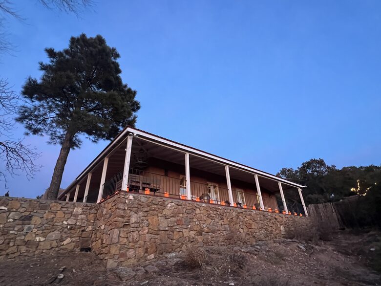 View of home from South exposure