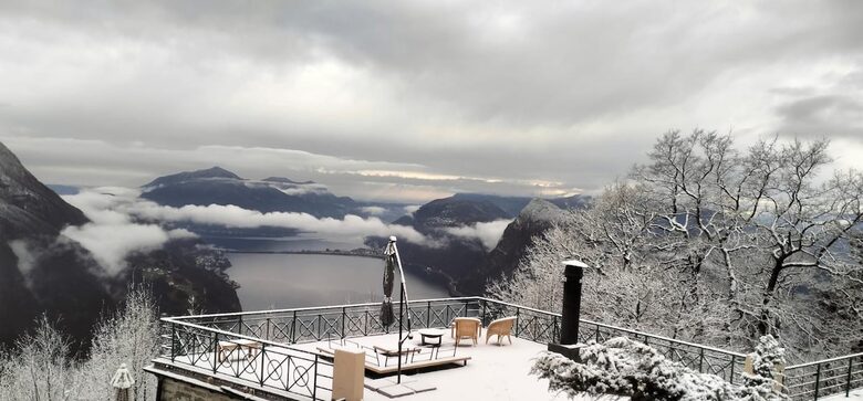 Panoramic Duplex with Lake and Mountain Vistas - Brè Sopra Lugano, Switzerland