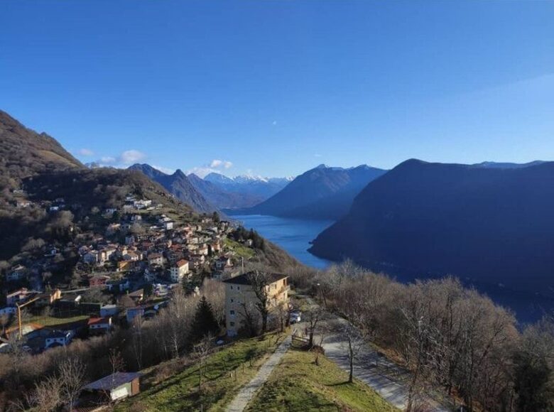 Panoramic Duplex with Lake and Mountain Vistas - Brè Sopra Lugano, Switzerland