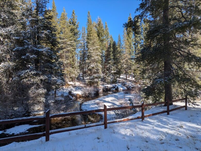 Tranquility on the Upper Truckee River - South Lake Tahoe, California