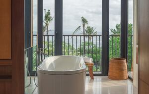 Modern Balinese Masterpiece by the Sea