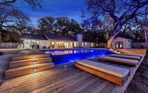 Modern Marble Falls Retreat with Outdoor Oasis - Marble Falls, Texas
