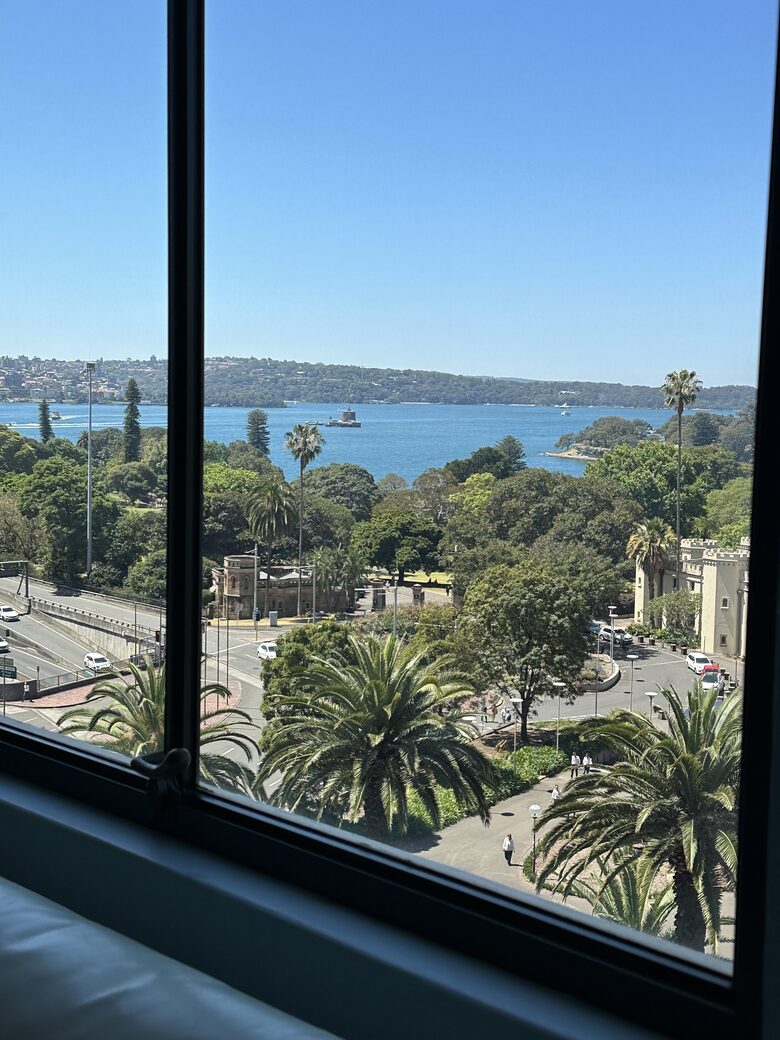 View from lounge