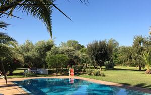 Charming Moroccan Villa with Mountain Views and Gardens - Marrakesh, Morocco