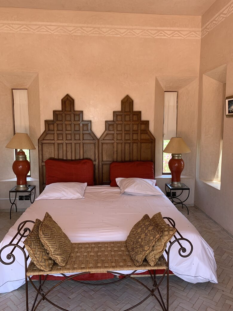 Charming Moroccan Villa with Mountain Views and Gardens - Marrakesh, Morocco