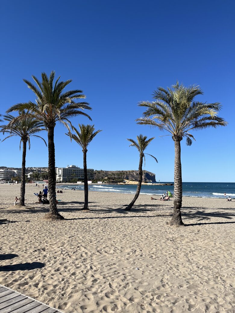 Arenal beach at Javea