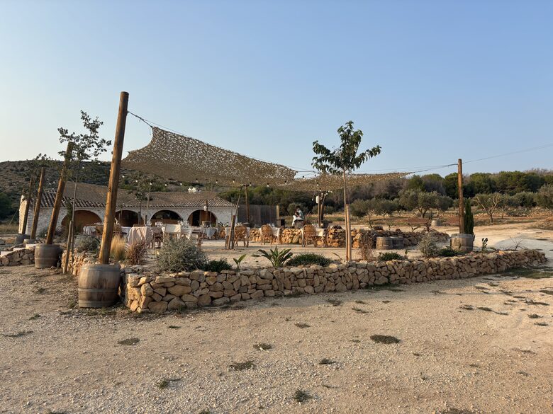 The stunning Montesanco vineyard ten minutes away