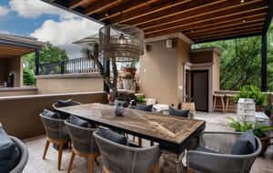 Rooftop Dining area