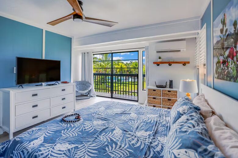 Ocean & Mountain View Retreat | Walk to Anini Beach - Princeville, Hawaii