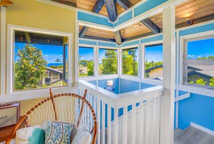 Ocean & Mountain View Retreat | Walk to Anini Beach - Princeville, Hawaii