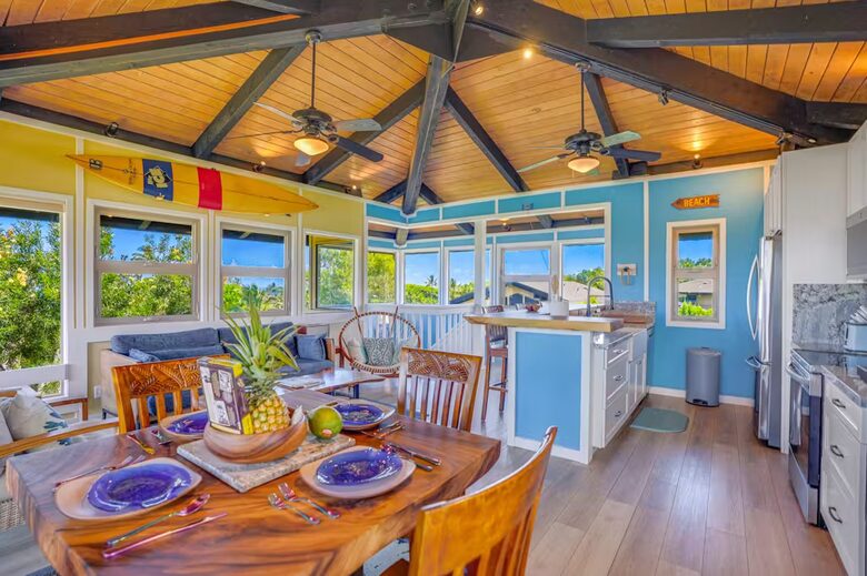 Ocean & Mountain View Retreat | Walk to Anini Beach - Princeville, Hawaii