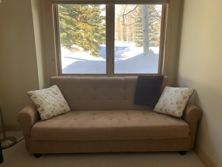 Couch in office