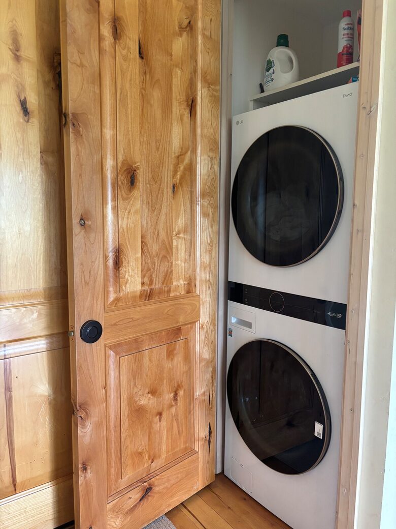 New washer & drier