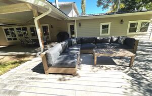 outside lounge area