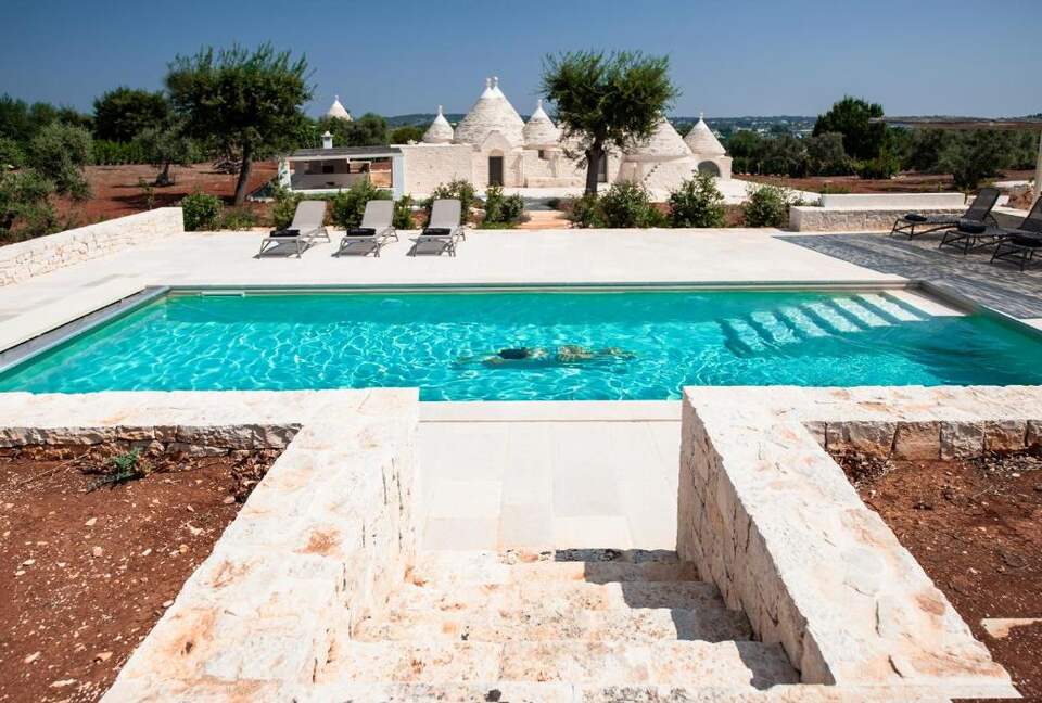 Elegant Trulli Living Amid Timeless Olive Groves - Cisternino, Italy