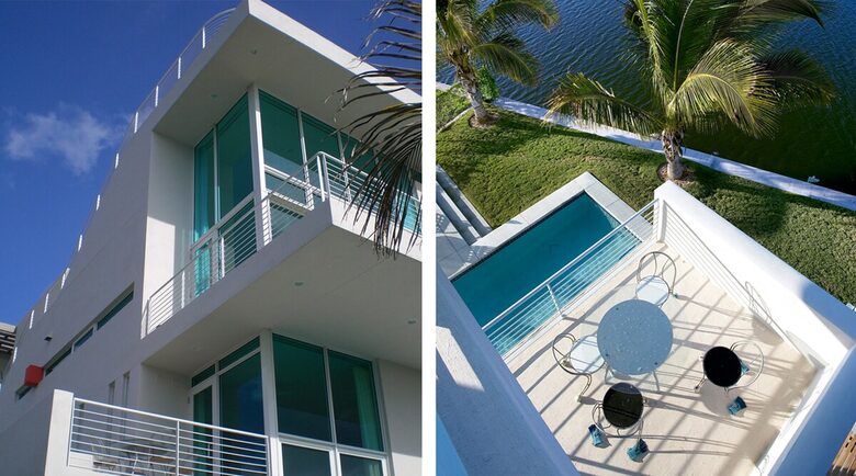 Five-Level Sarasota Waterfront Luxury Home with Rooftop Deck & Terraces - Sarasota, Florida