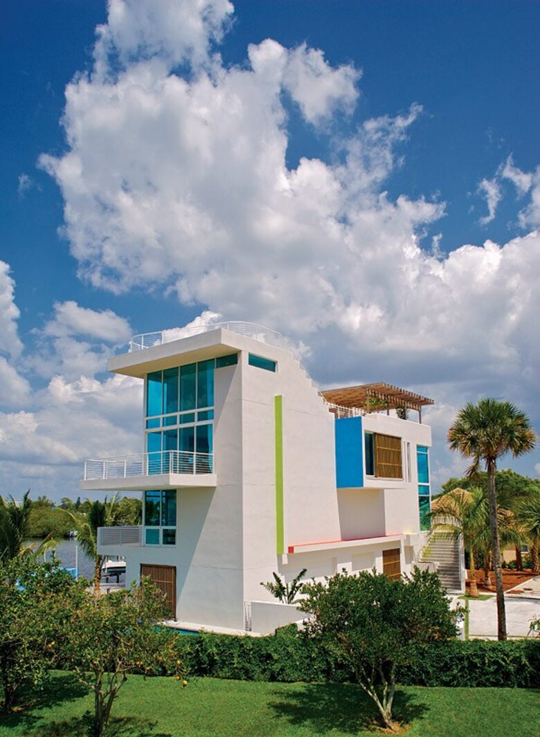 Five-Level Sarasota Waterfront Luxury Home with Rooftop Deck & Terraces - Sarasota, Florida