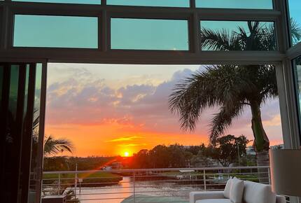 Five-Level Sarasota Waterfront Luxury Home with Rooftop Deck & Terraces - Sarasota, Florida