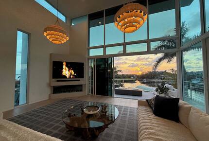 Five-Level Sarasota Waterfront Luxury Home with Rooftop Deck & Terraces - Sarasota, Florida