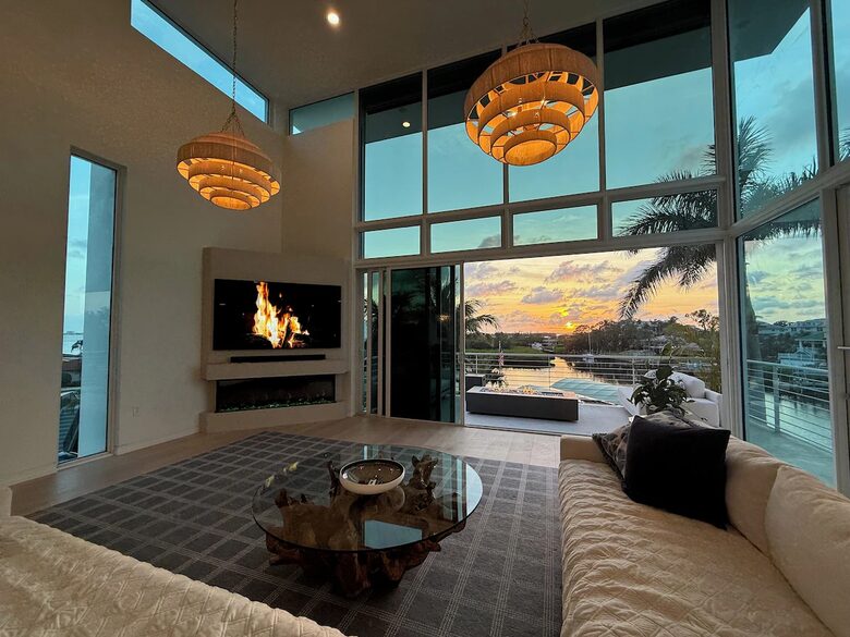 Five-Level Sarasota Waterfront Luxury Home with Rooftop Deck & Terraces - Sarasota, Florida