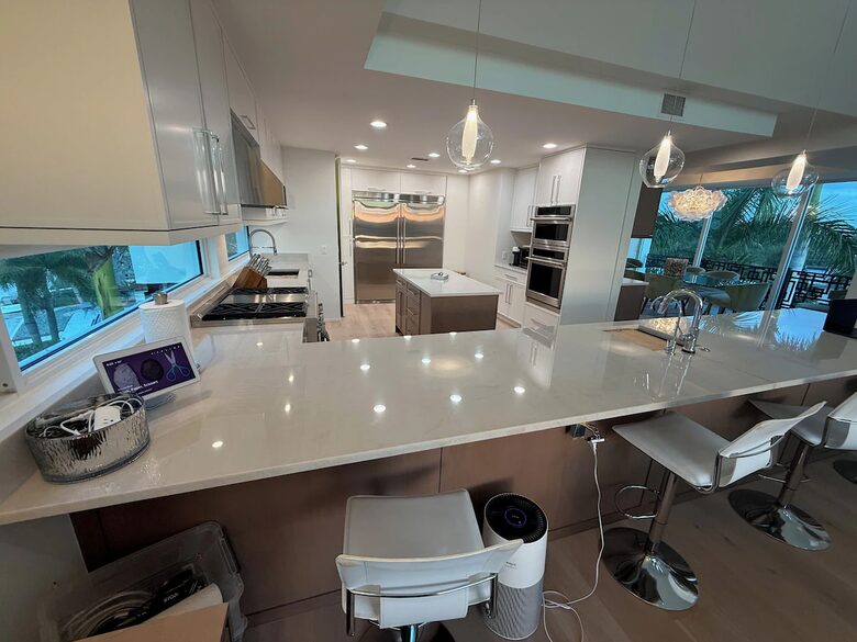 Five-Level Sarasota Waterfront Luxury Home with Rooftop Deck & Terraces - Sarasota, Florida