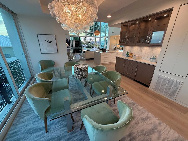 Five-Level Sarasota Waterfront Luxury Home with Rooftop Deck & Terraces - Sarasota, Florida