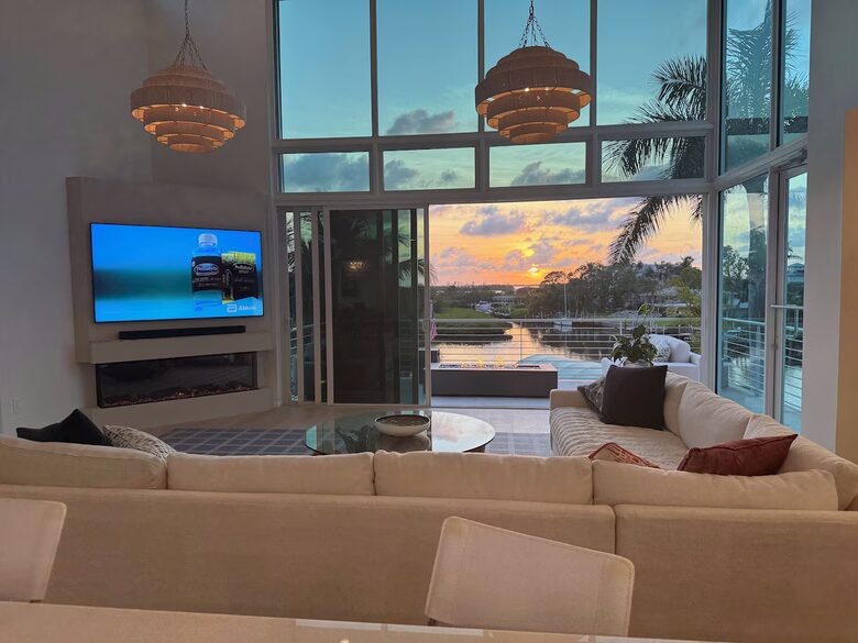 Five-Level Sarasota Waterfront Luxury Home with Rooftop Deck & Terraces - Sarasota, Florida